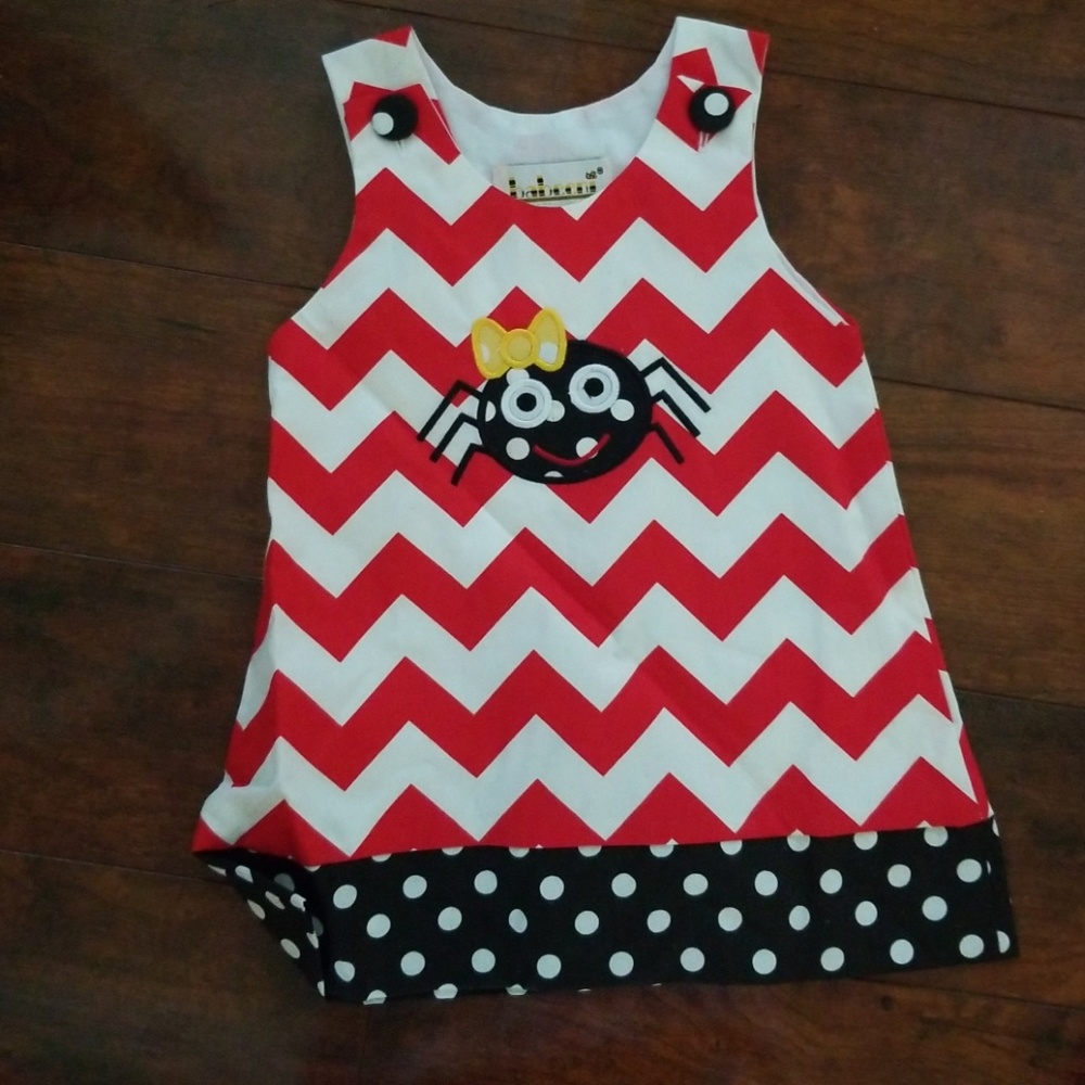 9m Halloween spider romper